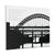 Newcastle Upon Tyne Canvas Wall Art, The Toon, Geordie Gifts, Newcastle skyline, custom  art, Matte Canvas, Stretched, 0.75