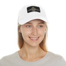 Free Shipping, Classic Cigar Social Club hat w/Leather Patch, Perfect Cigar Gift, Gifts for Dad, Cigar Hats