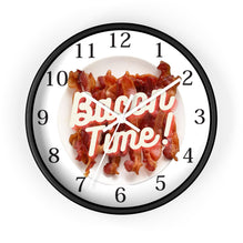 Bacon Clock, Bacon Lovers Wall Clock, Gift for Bacon lovers, gifts for him, gifts for her.