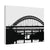 Newcastle Upon Tyne Wall Art, Tyne Bridge, The Toon, Geordie Gifts, Newcastle skyline, custom  art, Matte Canvas, Stretched