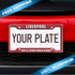 Liverpool FC License Plate Holder, Free Shipping, Liverpool Gifts, The Reds, The Kop, Anfield, Soccer Fan Car Gifts