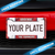 Arsenal License Plate Holder, Gunners gift Ideas, Free Shipping, Arsenal fan Gifts, Emirates, London Soccer Fan Gifts