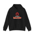 Powered by Bacon Hoodie, Bacon, Bacon Sweatshirt, Bacon Shirt, Bacon Lover Gift, Bacon Gift, Funny Bacon Shirt, Bacon Gifts,