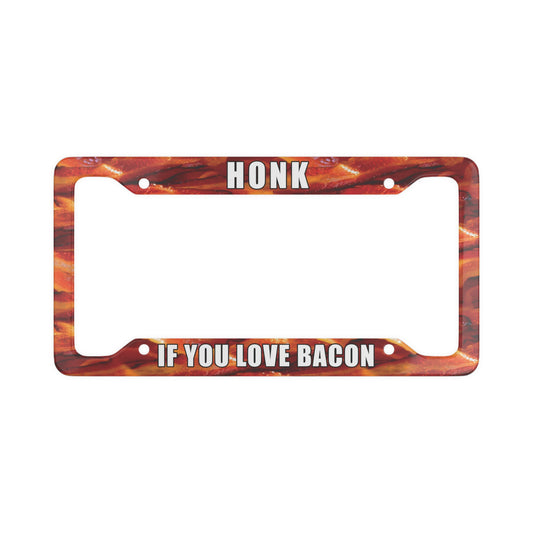 Bacon License Plate, Bacon Christmas Gift, Bacon Gifts, Gift for Bacon Lover, Custom License Plates, Bacon