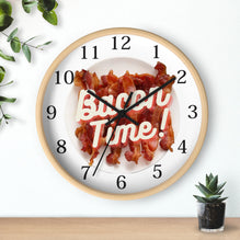 Bacon Clock, Bacon Lovers Wall Clock, Gift for Bacon lovers, gifts for him, gifts for her.